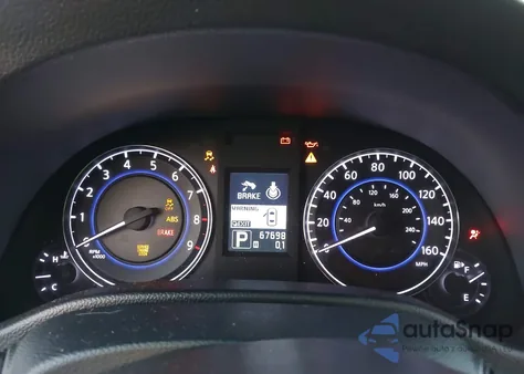 2013 Infiniti Ipl G z USA, uszkodzony, nr VIN JN1CV6EK1DM921947